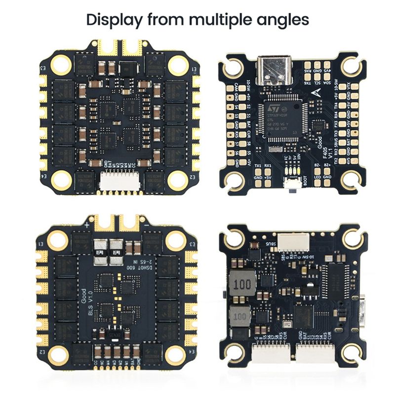 مجموعة CYGJ-2-6S F405 55A تشمل - مراجعة Fpv Drone Esc وسعره