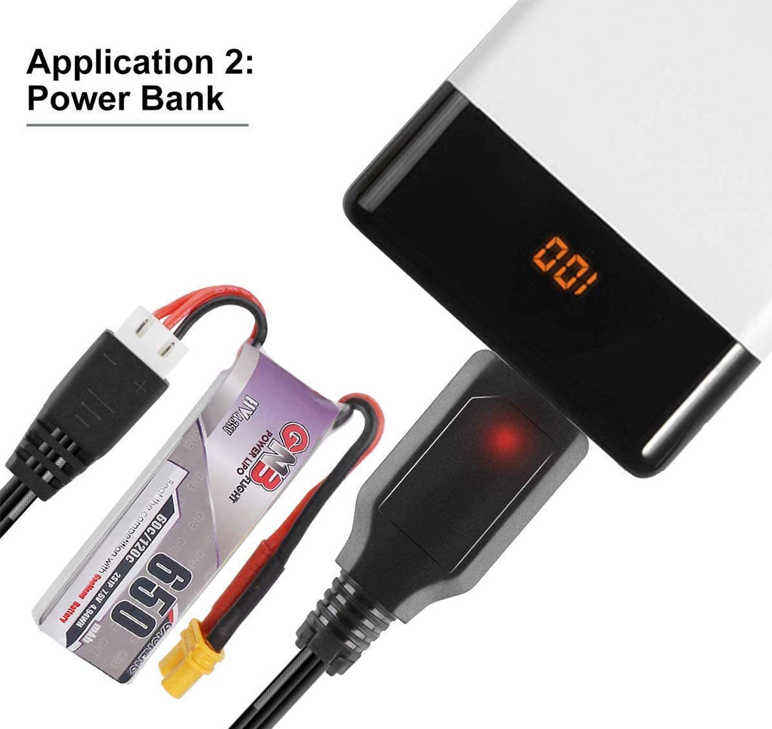 1-حزمة XH-3P التوازن 7.4 فولت  - مراجعة Fpv Drone Charger وسعره