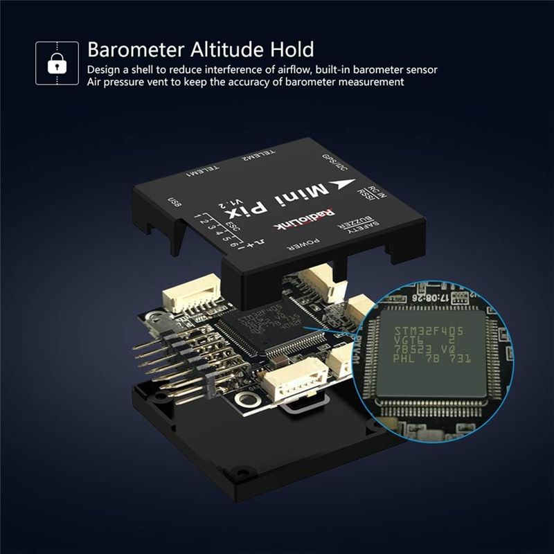 وحدة تحكم طيران A49K-Radiolink - مراجعة Fpv Drone Flight Controller وسعره