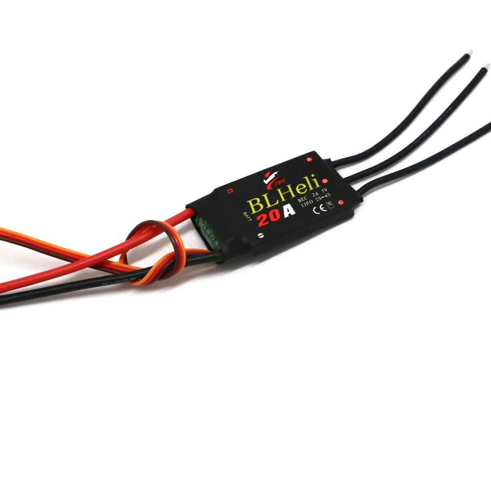BLHeli فرش ESC 80A 12A 20A 30A - مراجعة Fpv Drone Receiver وسعره